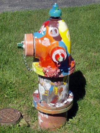 Rainbow Peace Signs - 0s451 S. Summit (3)